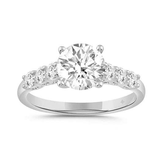 Anillo de Diamante Laboratorio en Oro 14K