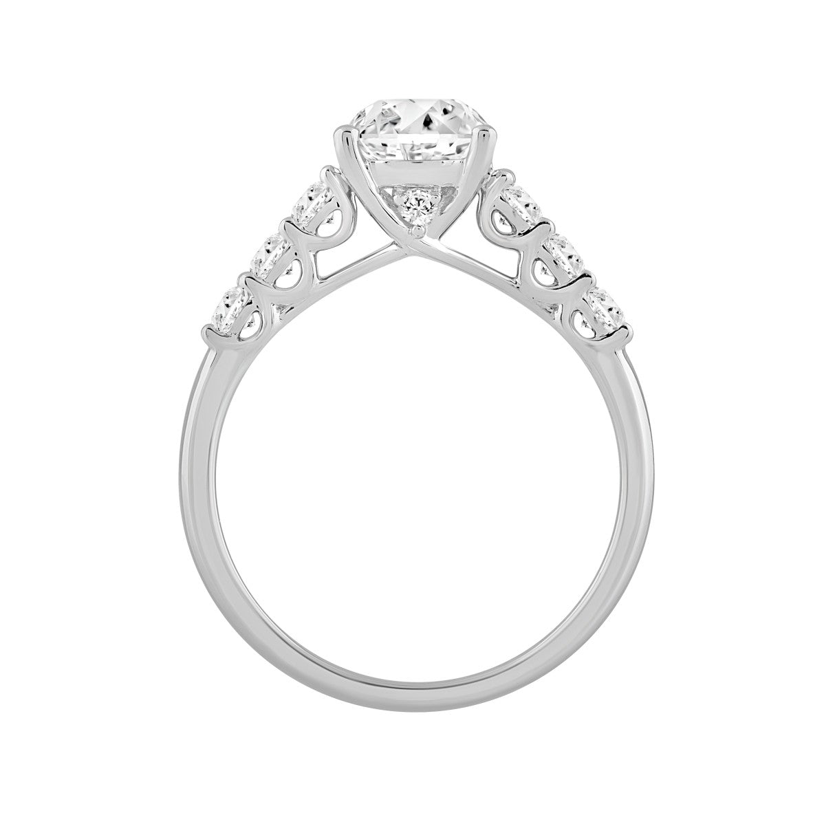 Anillo de Diamante Laboratorio en Oro 14K