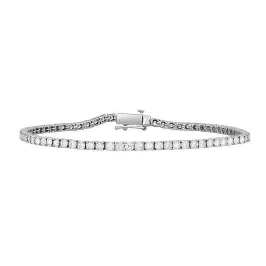 Pulsera Tennis de Diamante Laboratorio en Oro 14K (2.04ct)