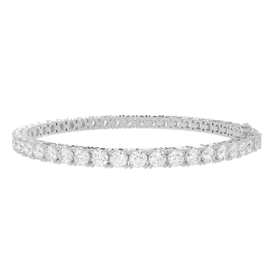 Pulsera Tennis de Diamante Laboratorio en Oro 14K (4.04ct)