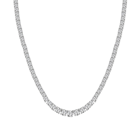 Collar Tennis de Diamantes Laboratorio en Oro 14K (5.08ct)