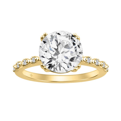 Anillo de Diamante Laboratorio (RD) en Oro 14K