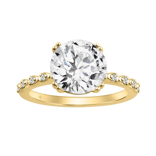Anillo de Diamante Laboratorio (RD) en Oro 14K