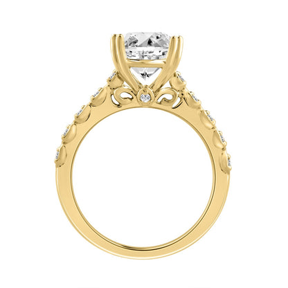 Anillo de Diamante Laboratorio (RD) en Oro 14K
