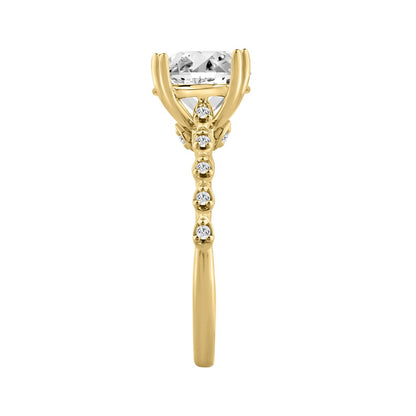 Anillo de Diamante Laboratorio (RD) en Oro 14K