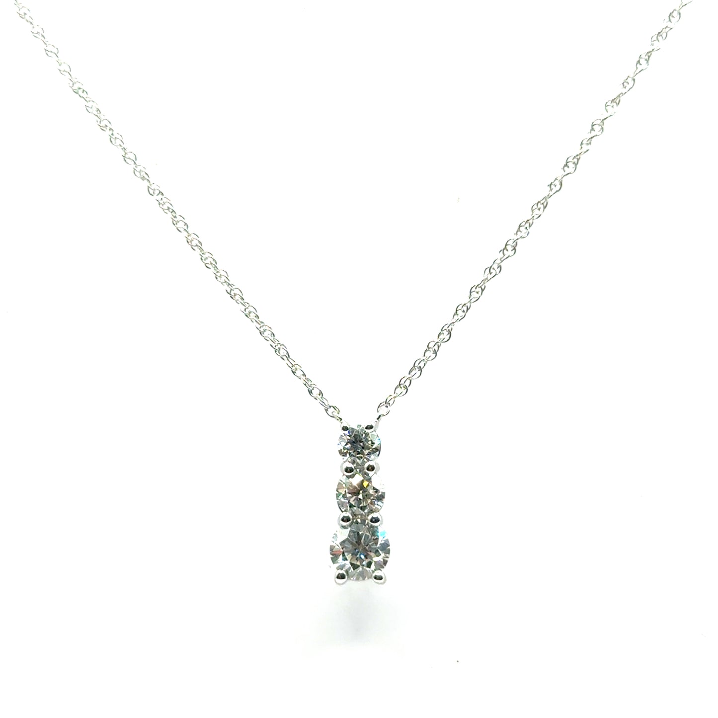 Collar de Diamantes Laboratorio en Plata 925