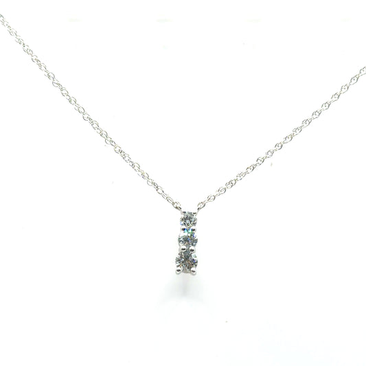 Collar de Diamantes Laboratorio en Plata 925