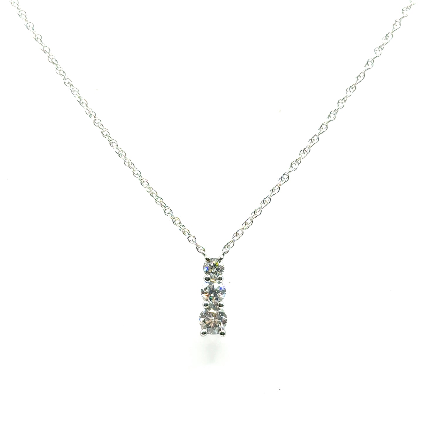 Collar de Diamantes Laboratorio en Plata 925