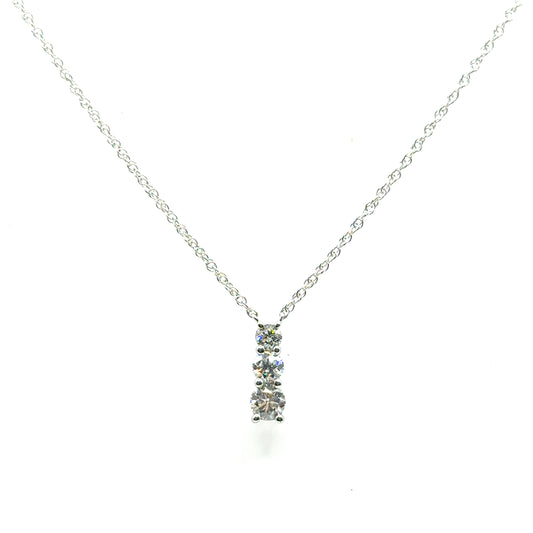 Collar de Diamantes Laboratorio en Plata 925