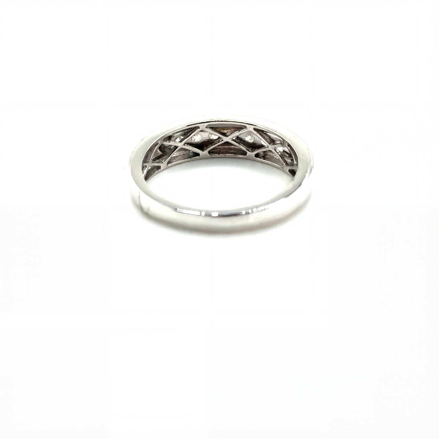 Anillo de Hombre con Diamante Laboratorio en Plata