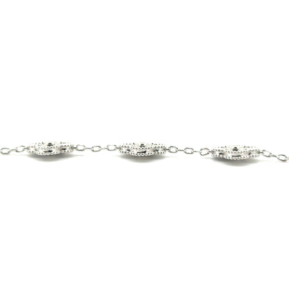 Pulsera (trébol) en Plata