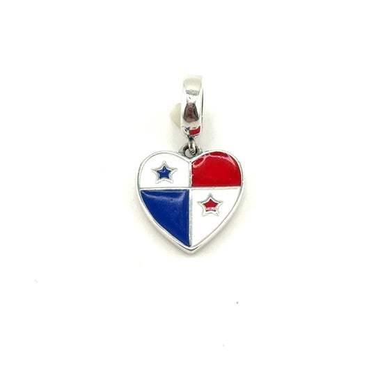 Charm de Panama Corazon Colgante