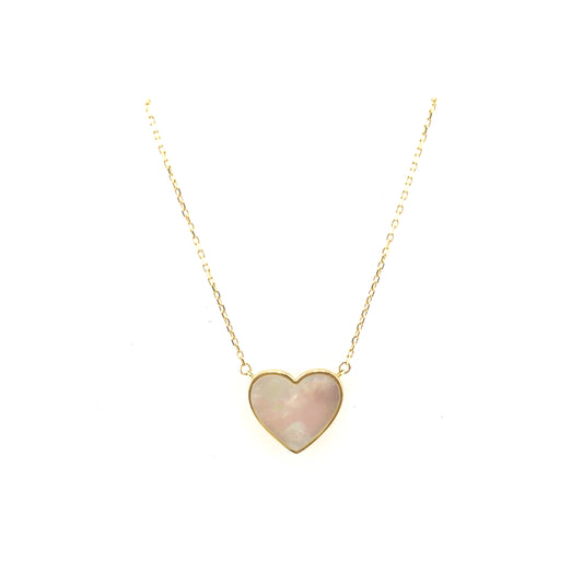 Collar de Corazon en Oro