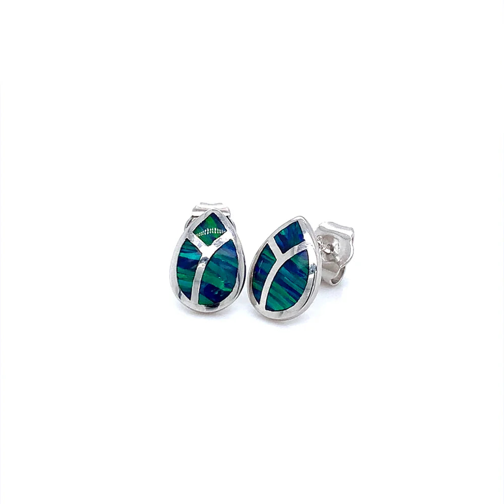 Aretes de Ópalo en Plata 925