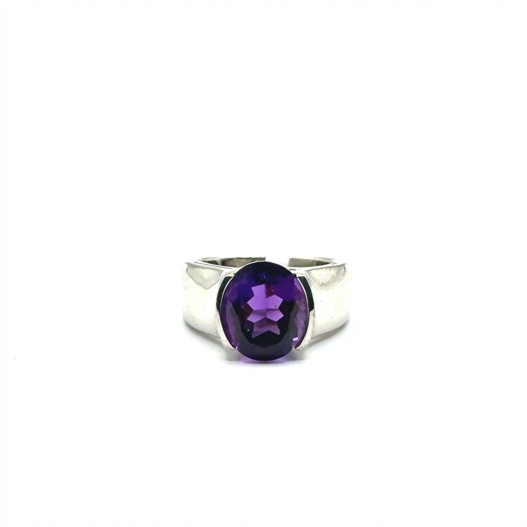 Anillo de Amatista en Plata 925 (4.5cts)