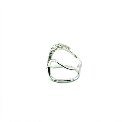 Anillo de Diamantes en Oro 14K