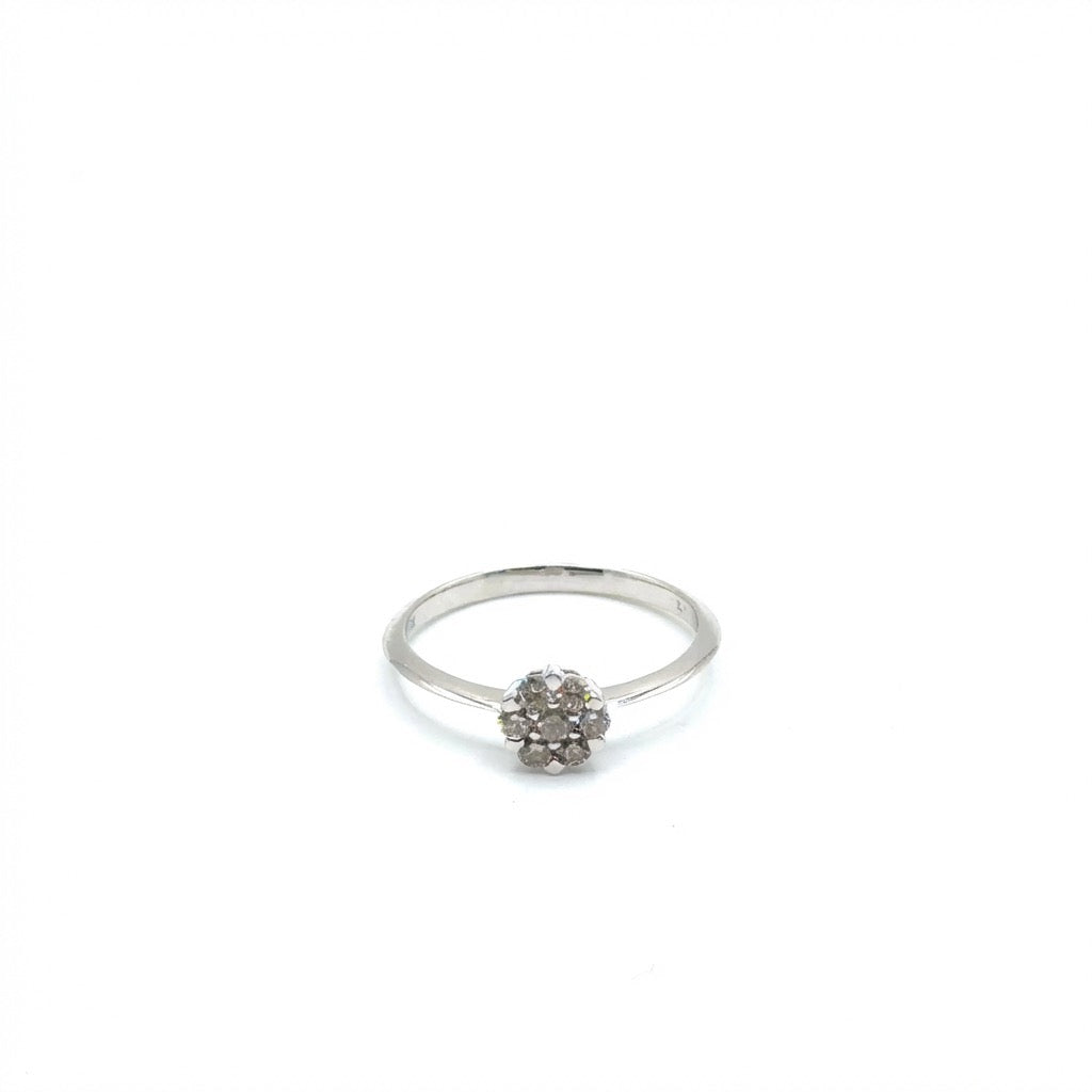 Anillo de Diamantes en Oro 10K