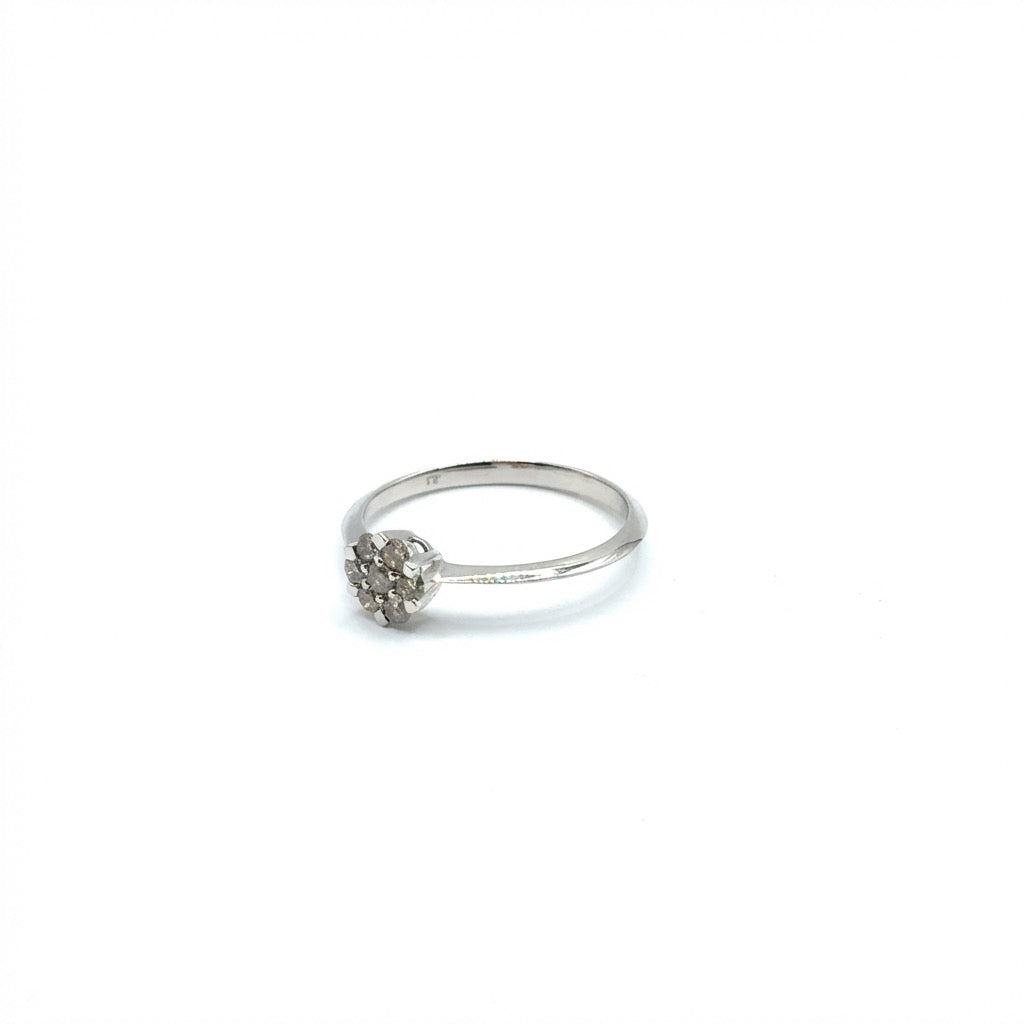 Anillo de Diamantes en Oro 10K