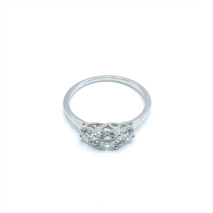 Anillo de Diamante de Laboratorio en Plata 925