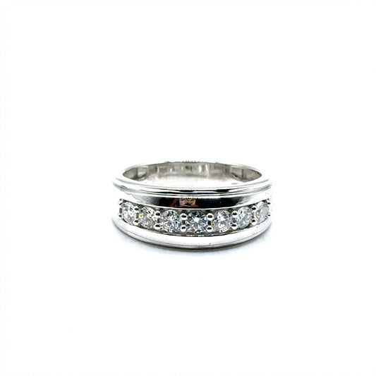 Anillo (de hombre) de Diamante de Laboratorio en Plata 925