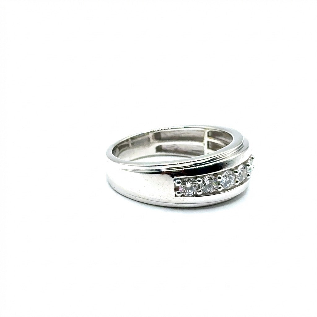 Anillo (de hombre) de Diamante de Laboratorio en Plata 925