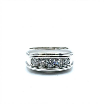 Anillo (de hombre) de Diamante de Laboratorio en Plata 925