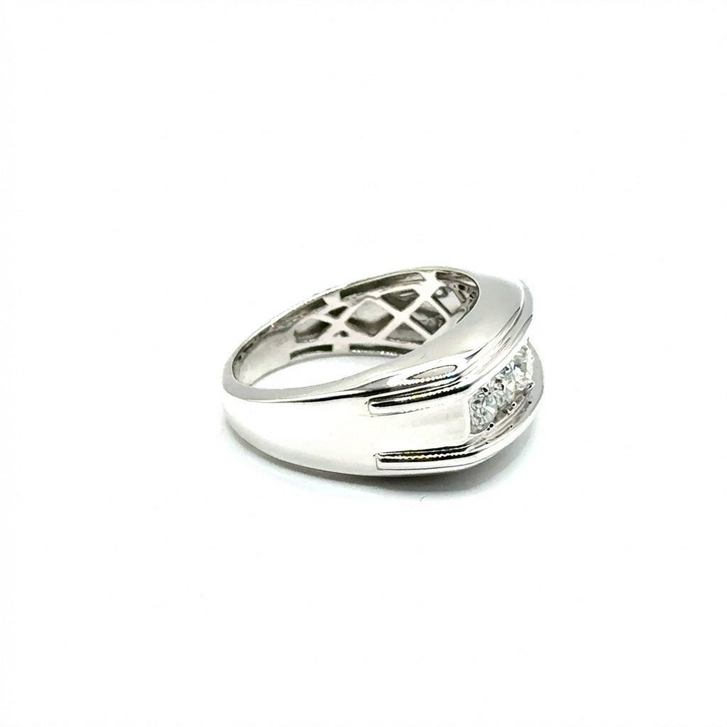 Anillo (de hombre) de Diamante de Laboratorio en Plata 925