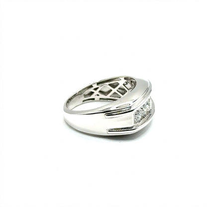 Anillo (de hombre) de Diamante de Laboratorio en Plata 925