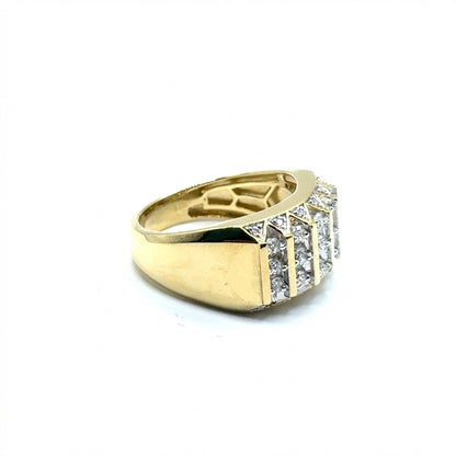 Anillo (de hombre) de Diamante de Laboratorio en Plata 925