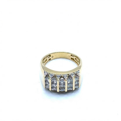 Anillo (de hombre) de Diamante de Laboratorio en Plata 925