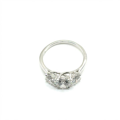 Anillo de Diamante de Laboratorio en Plata 925