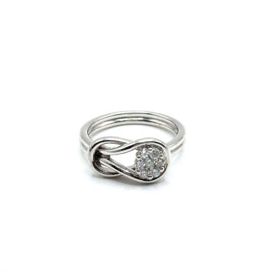 Anillo de Diamantes en Oro 14K