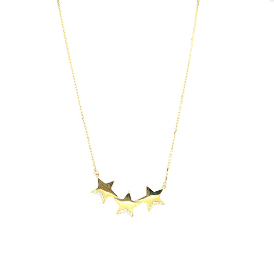 Collar (estrellas) en Oro