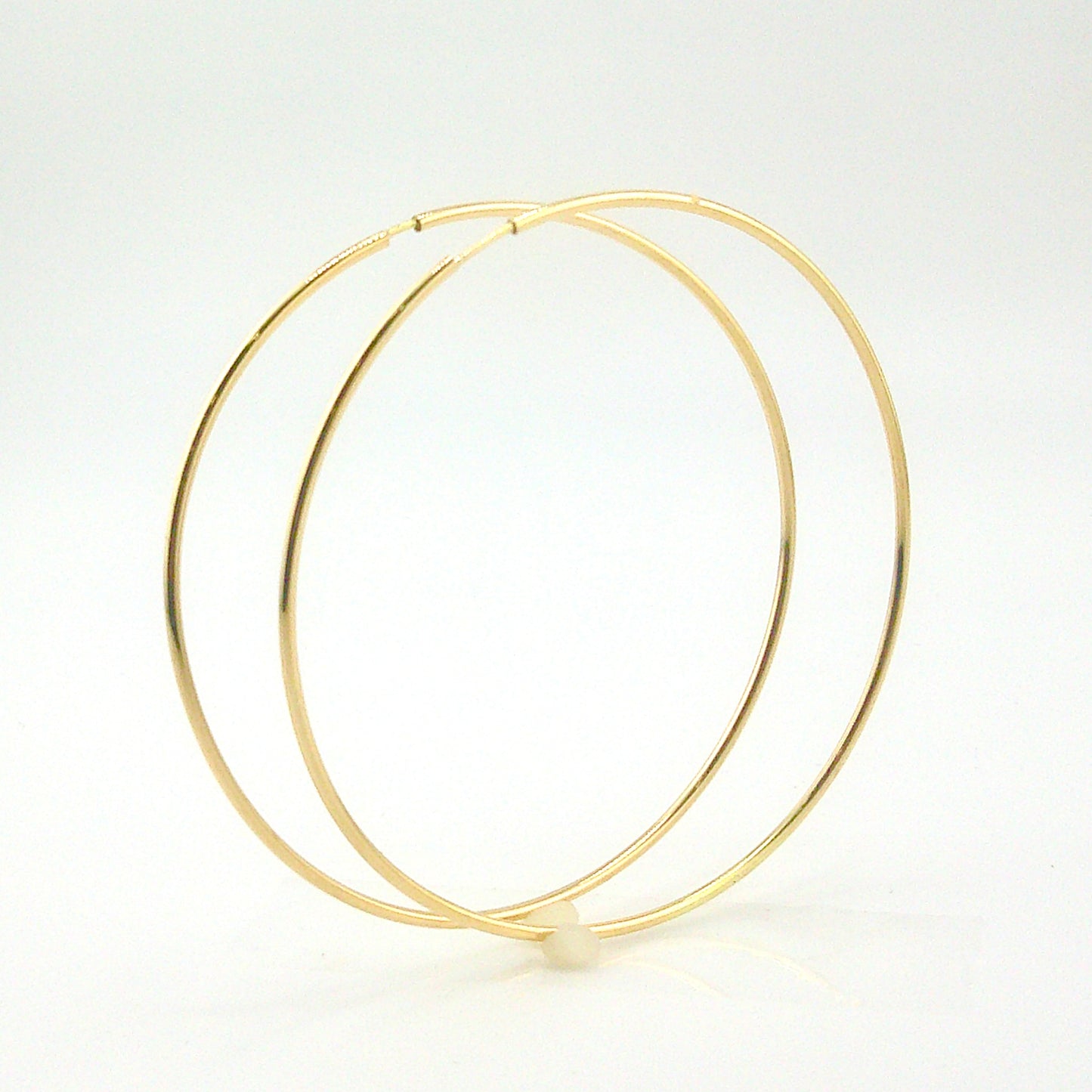 Argollas Flexible en Oro 18K