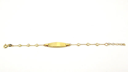 Pulsera (ID) de Bebe en Oro