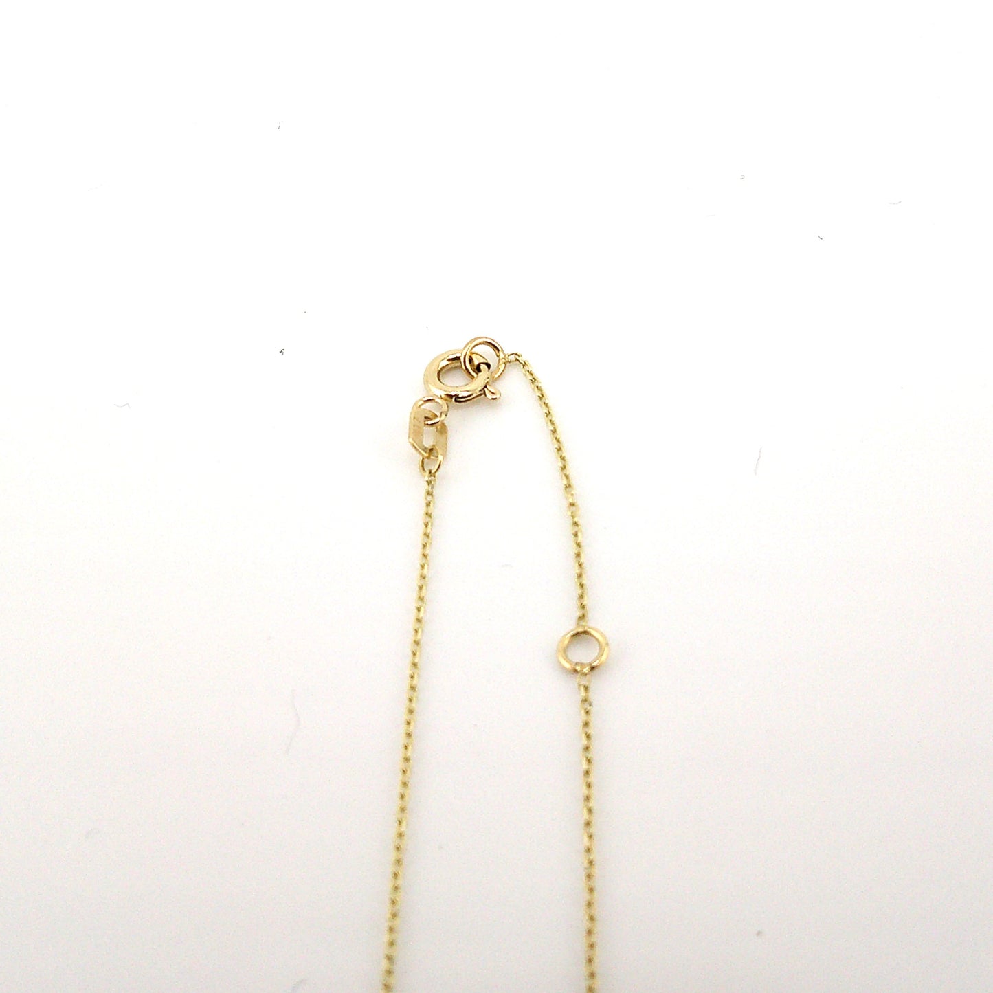 Collar (doble corazon) en Oro