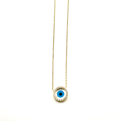 Collar (ojo redono) en Oro