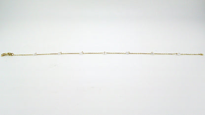 Pulsera con Zirconias en Oro