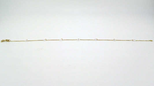 Pulsera con Zirconias en Oro