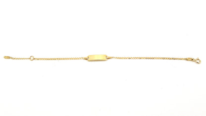 Pulsera ID en Oro