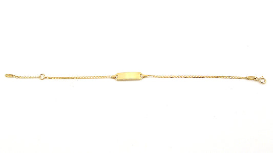 Pulsera ID en Oro