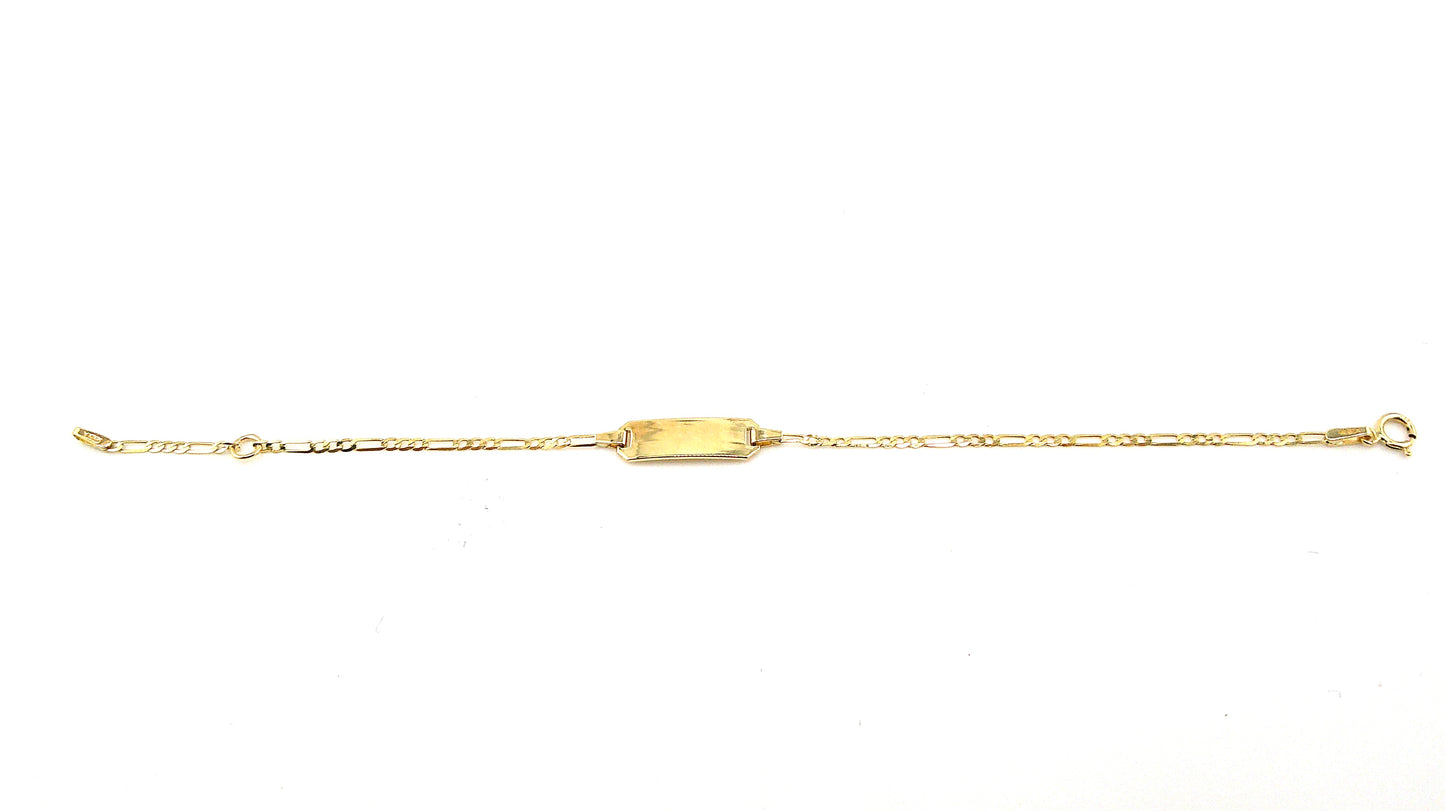 Pulsera ID en Oro