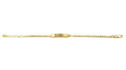 Pulsera ID (gourmet) en Oro