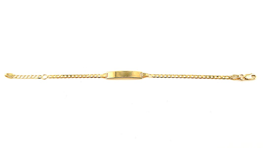 Pulsera ID (gourmet) en Oro