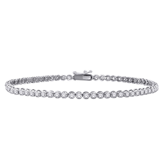 Pulsera (diamante laboratorio) en Oro