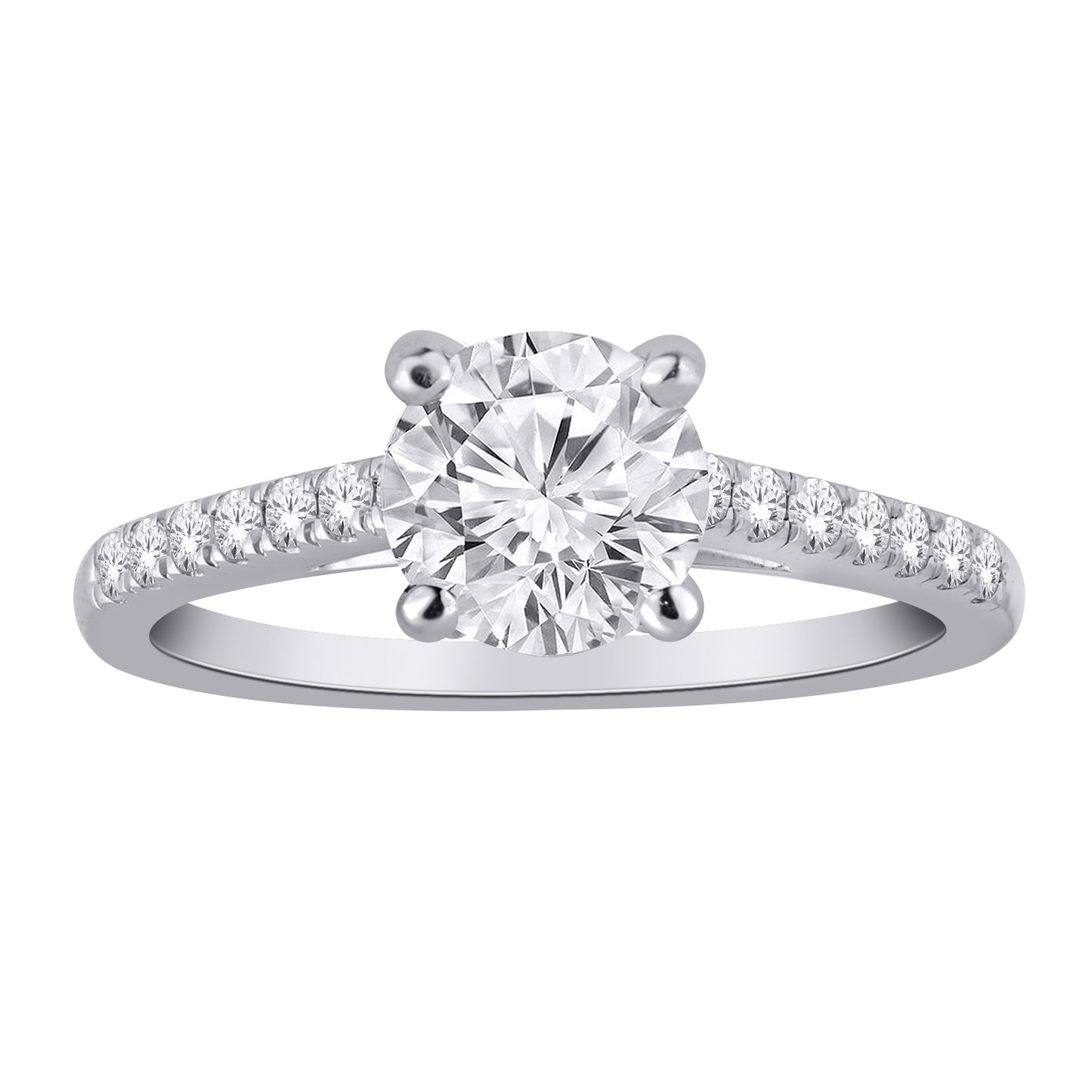 Anillo (diamante laboratorio) en Oro