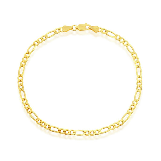 Pulsera Cartier (4mm) en Plata con Baño de Oro