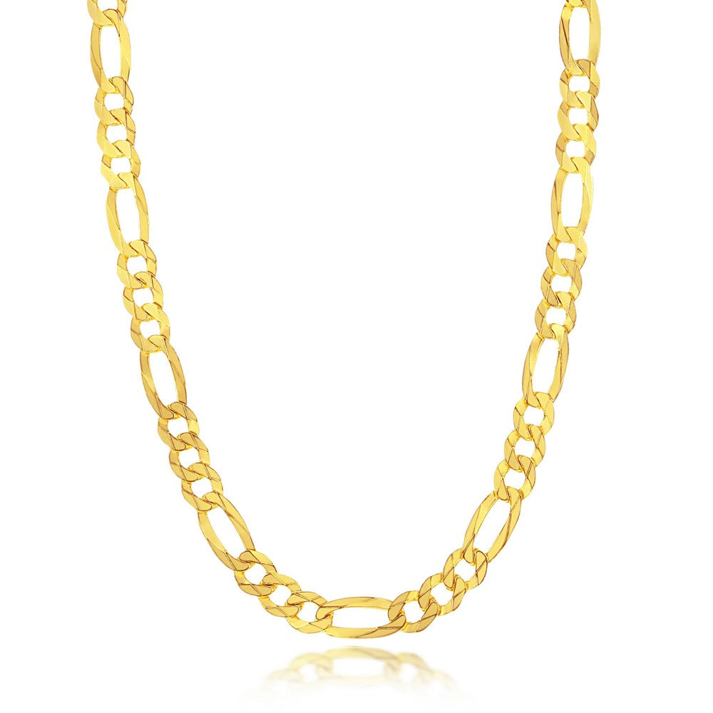 Cadena Cartier (8mm/50cm) en Plata (bañado)