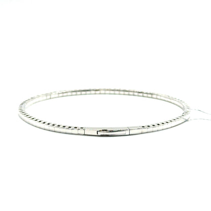 Caña Flexible de Zafiro en Plata 925 (1.6cts)