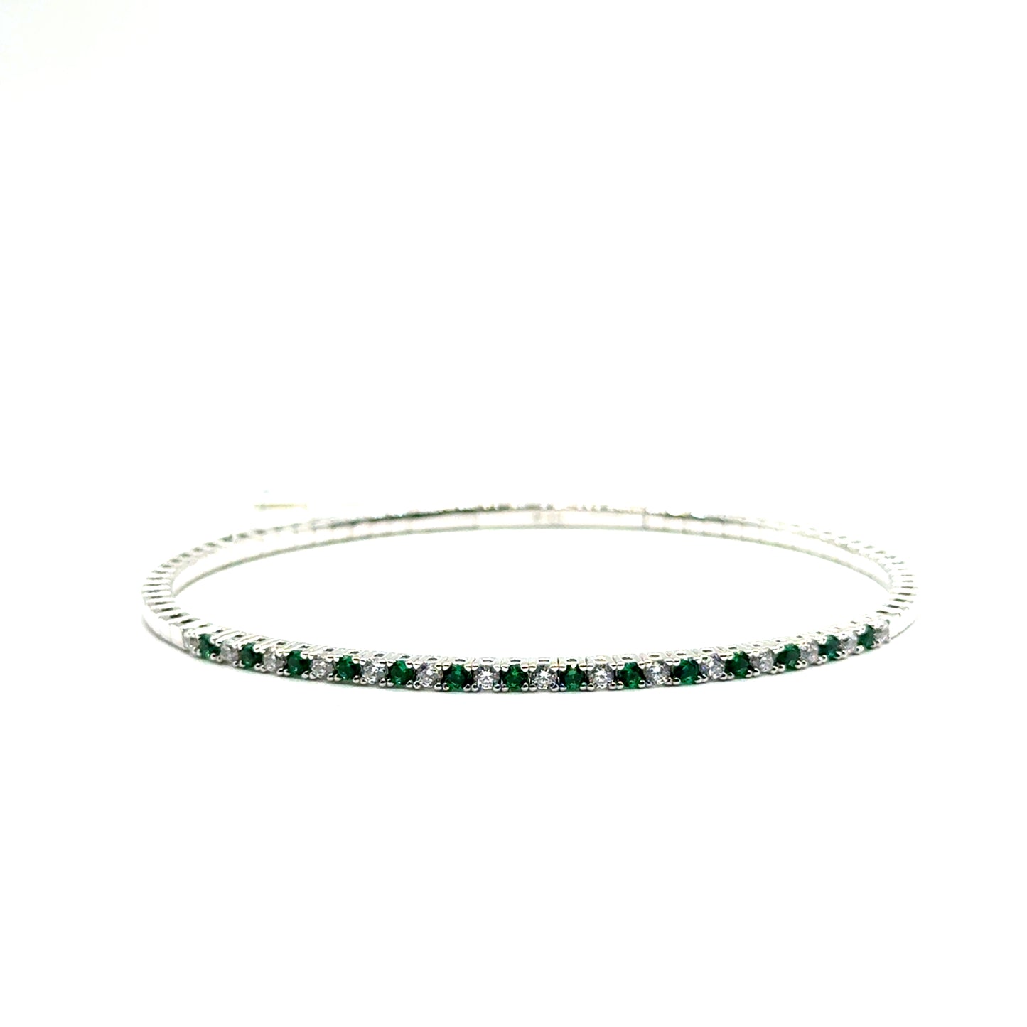 Caña Flexible de Zafiro en Plata 925 (1.6cts)